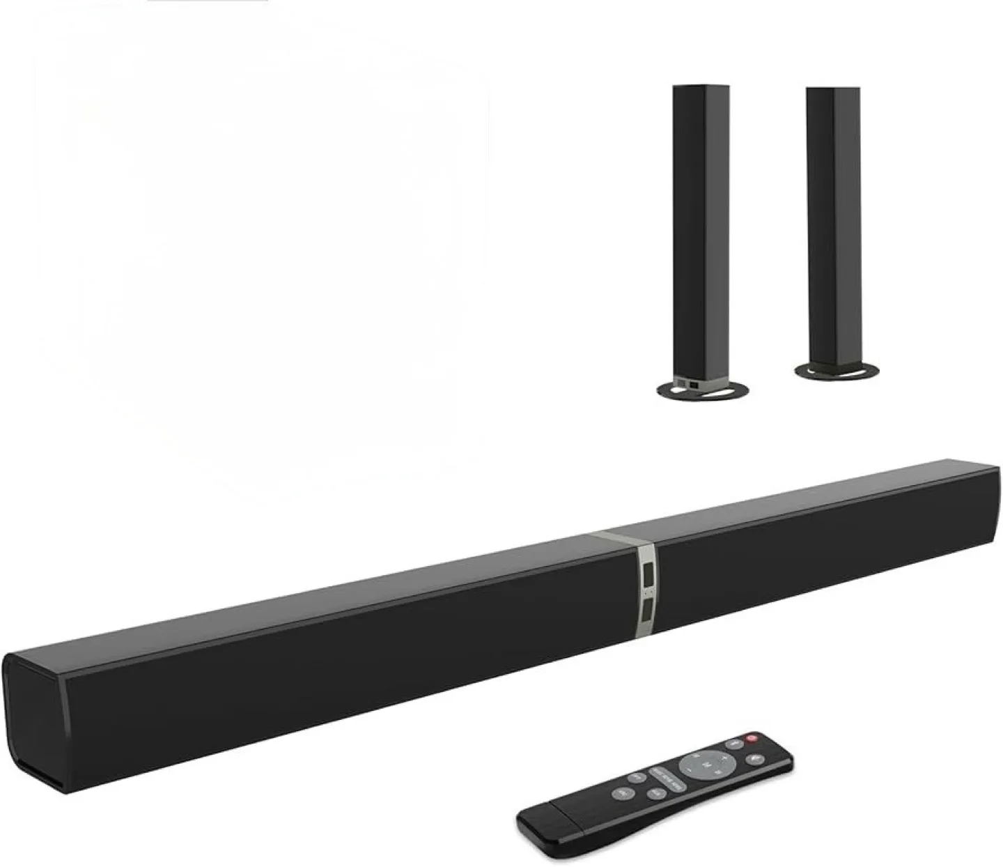 Soundbar with Wireless Subwoofer and Surround Sound Speakers