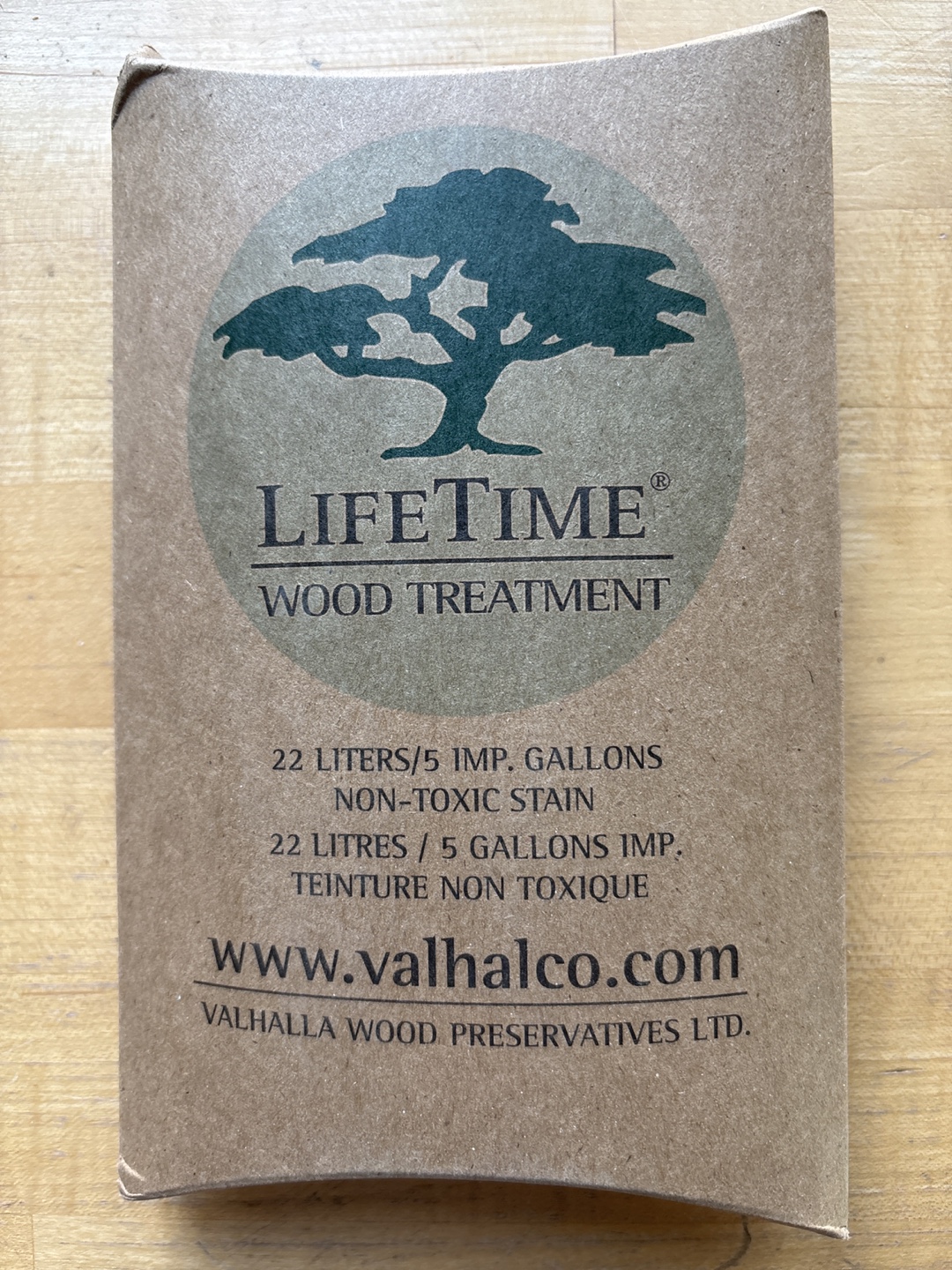Lifetime Wood Treatment - 22 Litres/5 Gallons