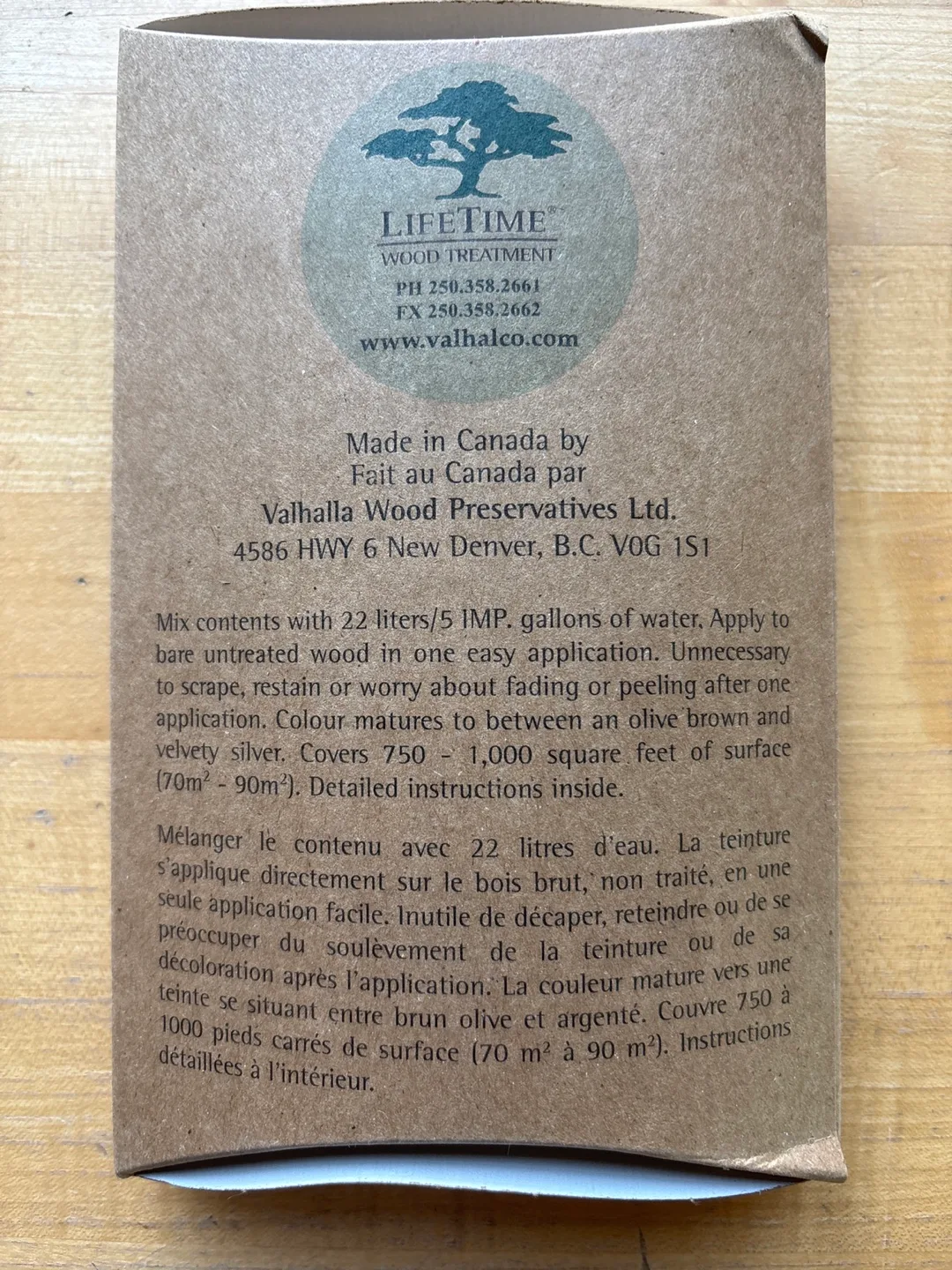 Lifetime Wood Treatment - 22 Litres/5 Gallons image indicator(2)