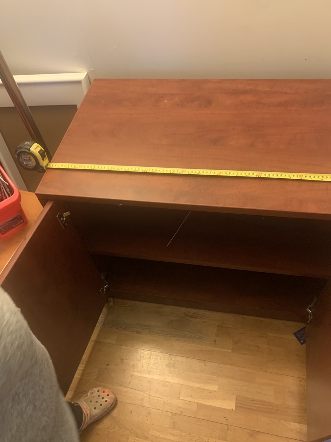 Cherry Wood Lateral File Cabinet - photo 3