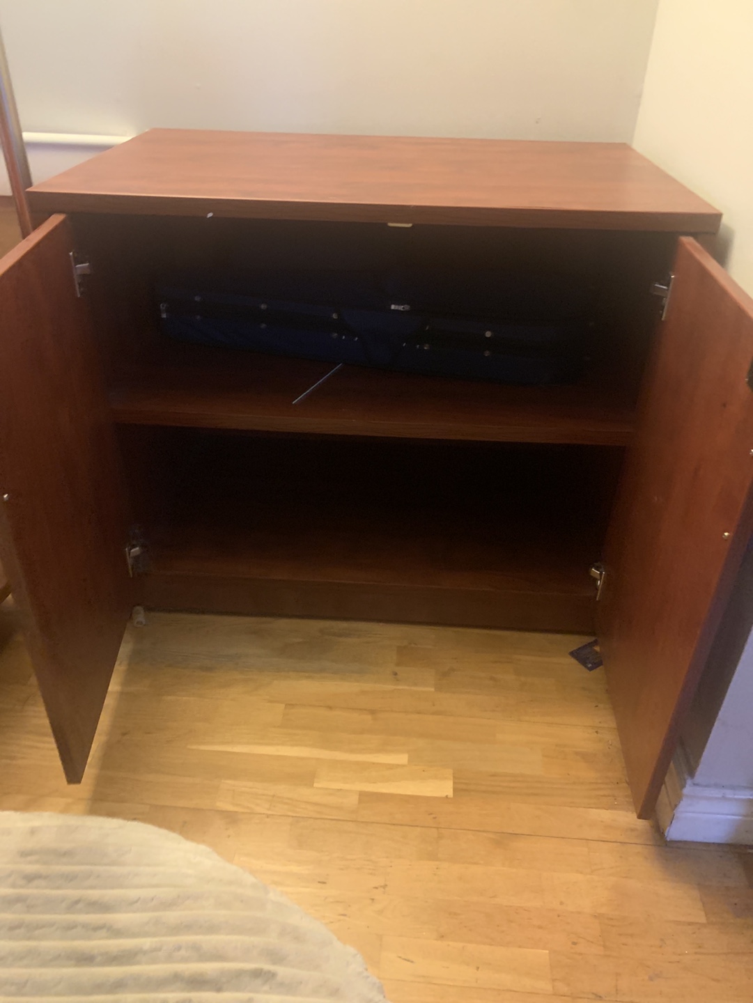 Cherry Wood Lateral File Cabinet - photo 2