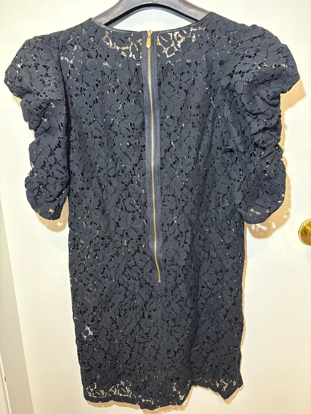 *New* Gina Tricot Black Lacey Dress (Eur size 38) image indicator(4)