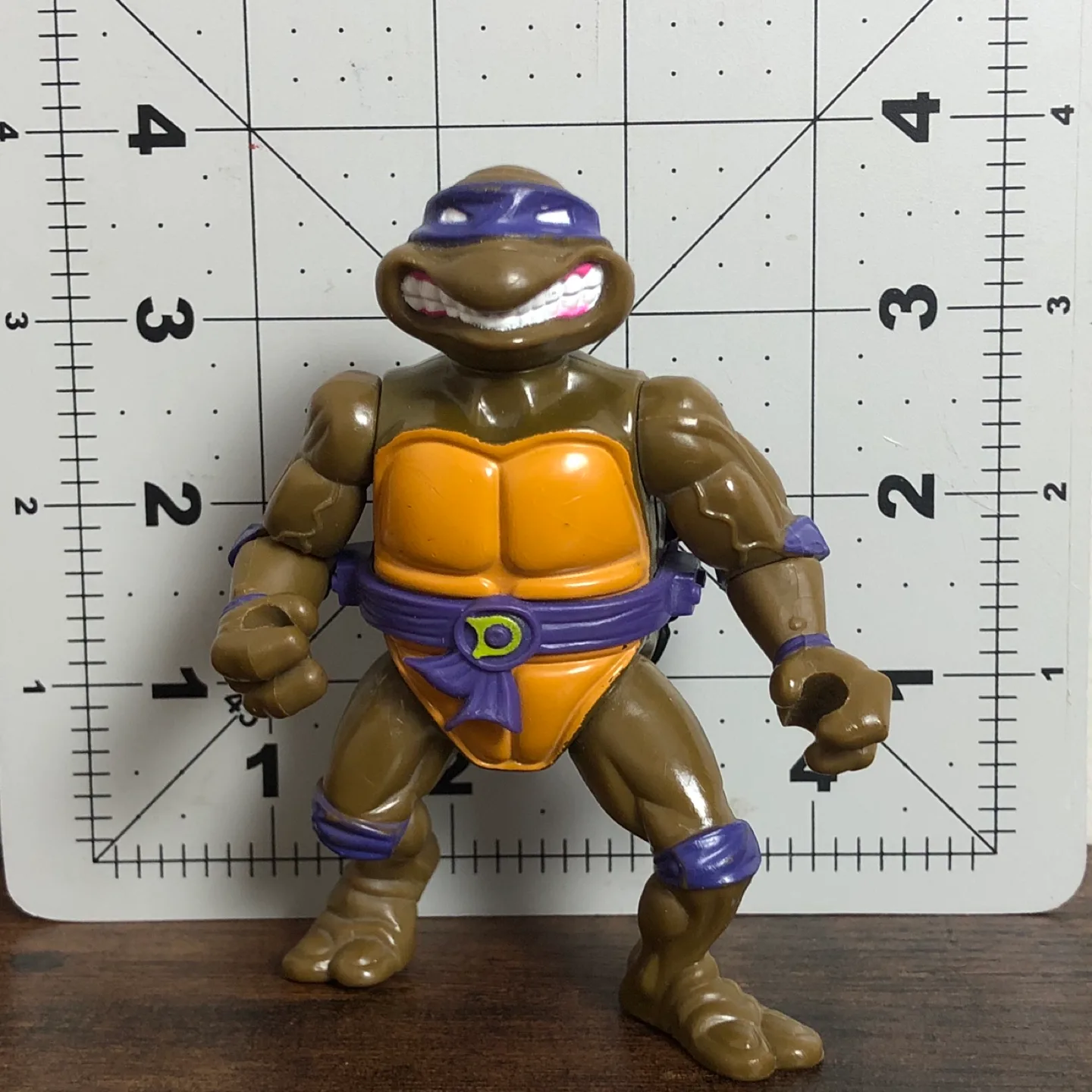 1990 TMNT Teenager Mutant Ninja Turtles Donatello Action Fig image indicator(6)