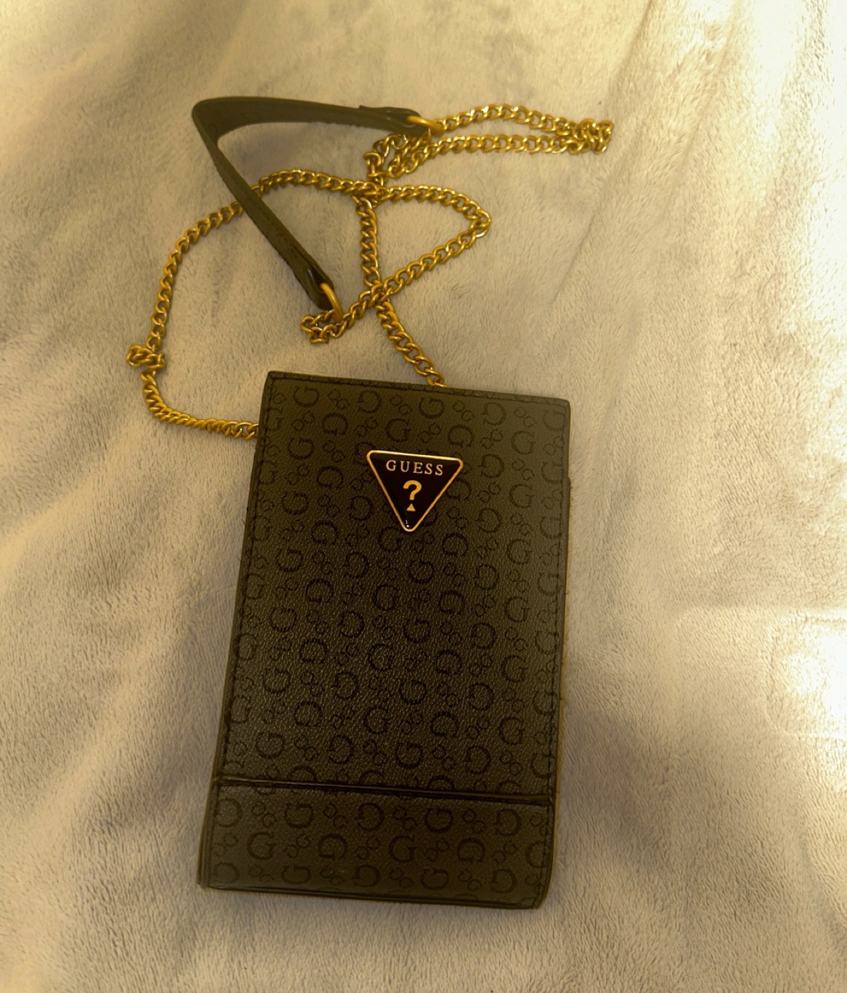 GUESS grey crossbody bag