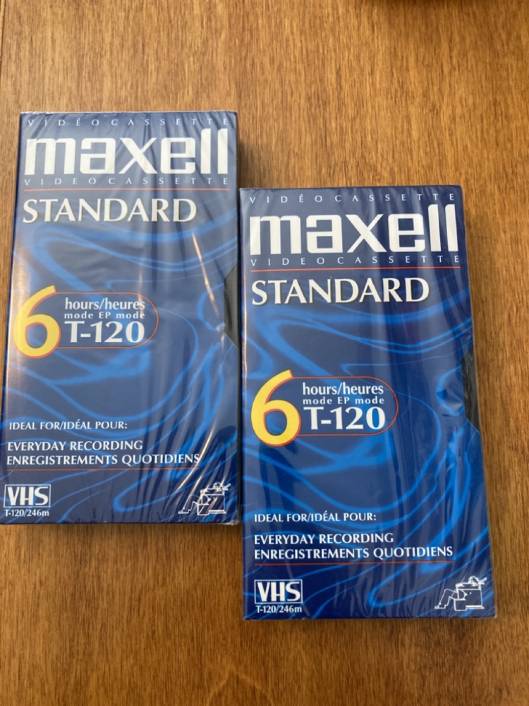 VHS cassettes (2 new)