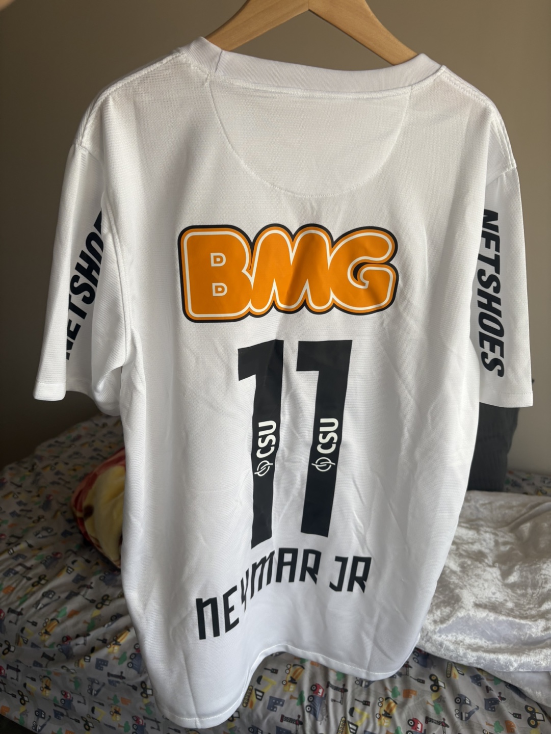 Neymar Jr. Santos FC 2012 Nike Jersey Size M - photo 2