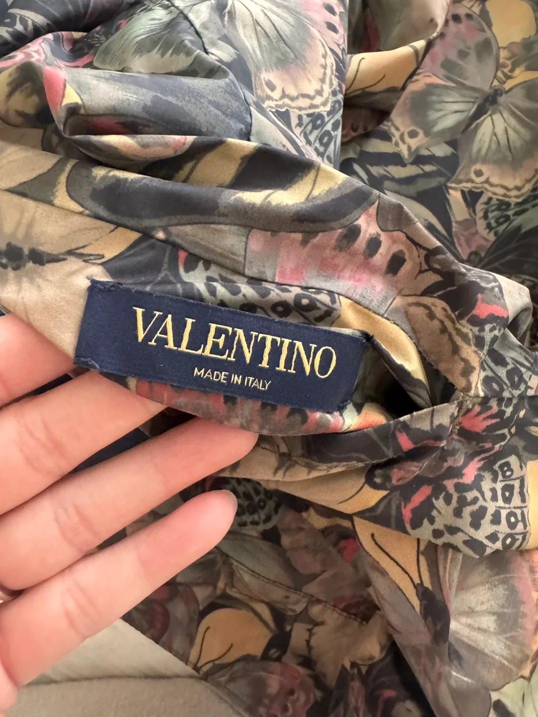 Valentino Men's Size 50 Butterfly Print Jacket image indicator(3)