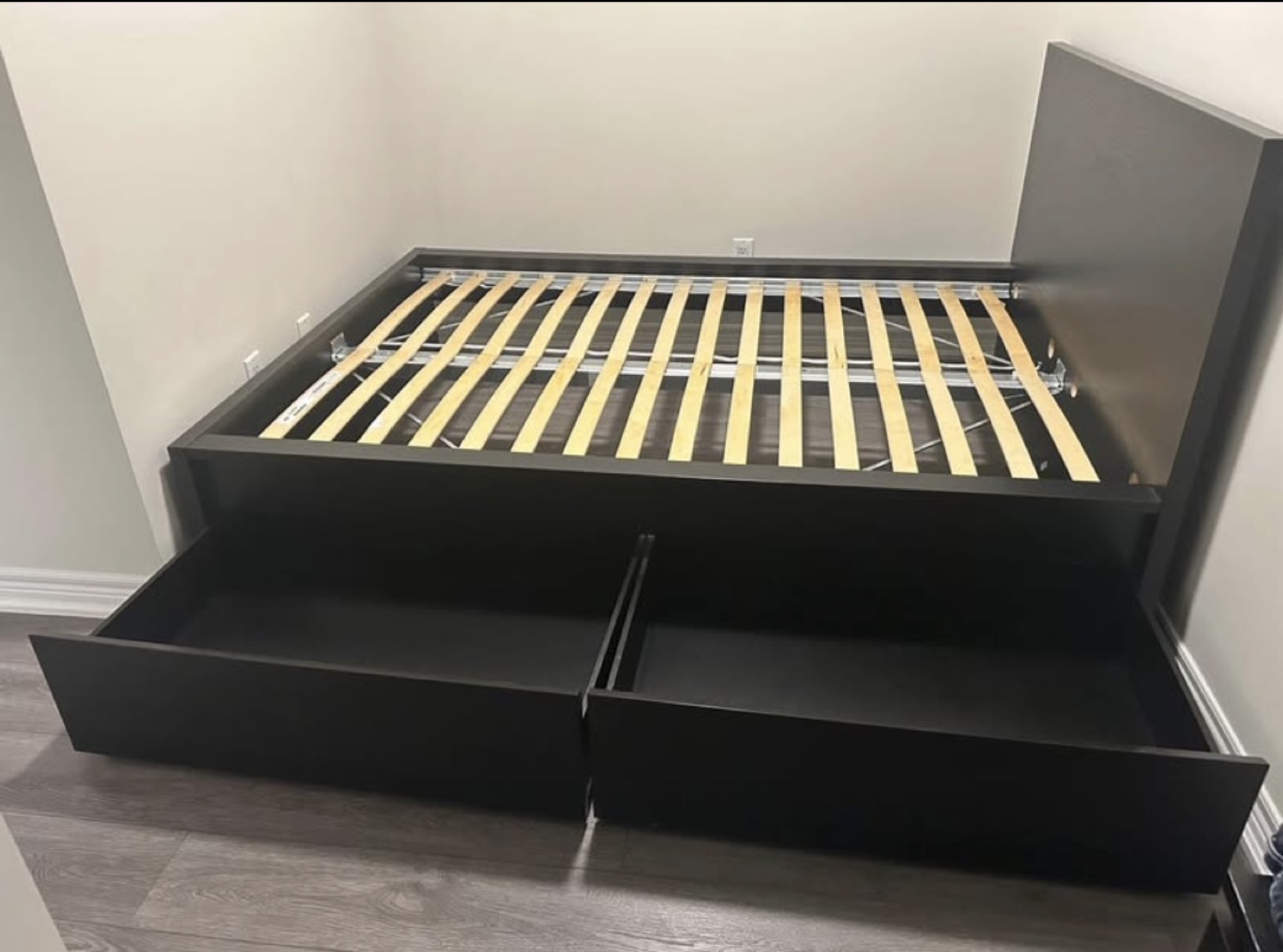 IKEA MALM Full Size Bed Frame with Storage