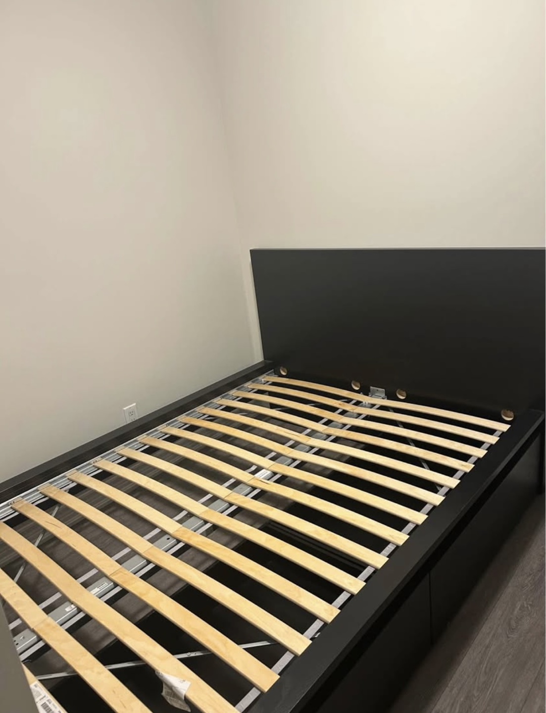 IKEA MALM Full Size Bed Frame with Storage - photo 2