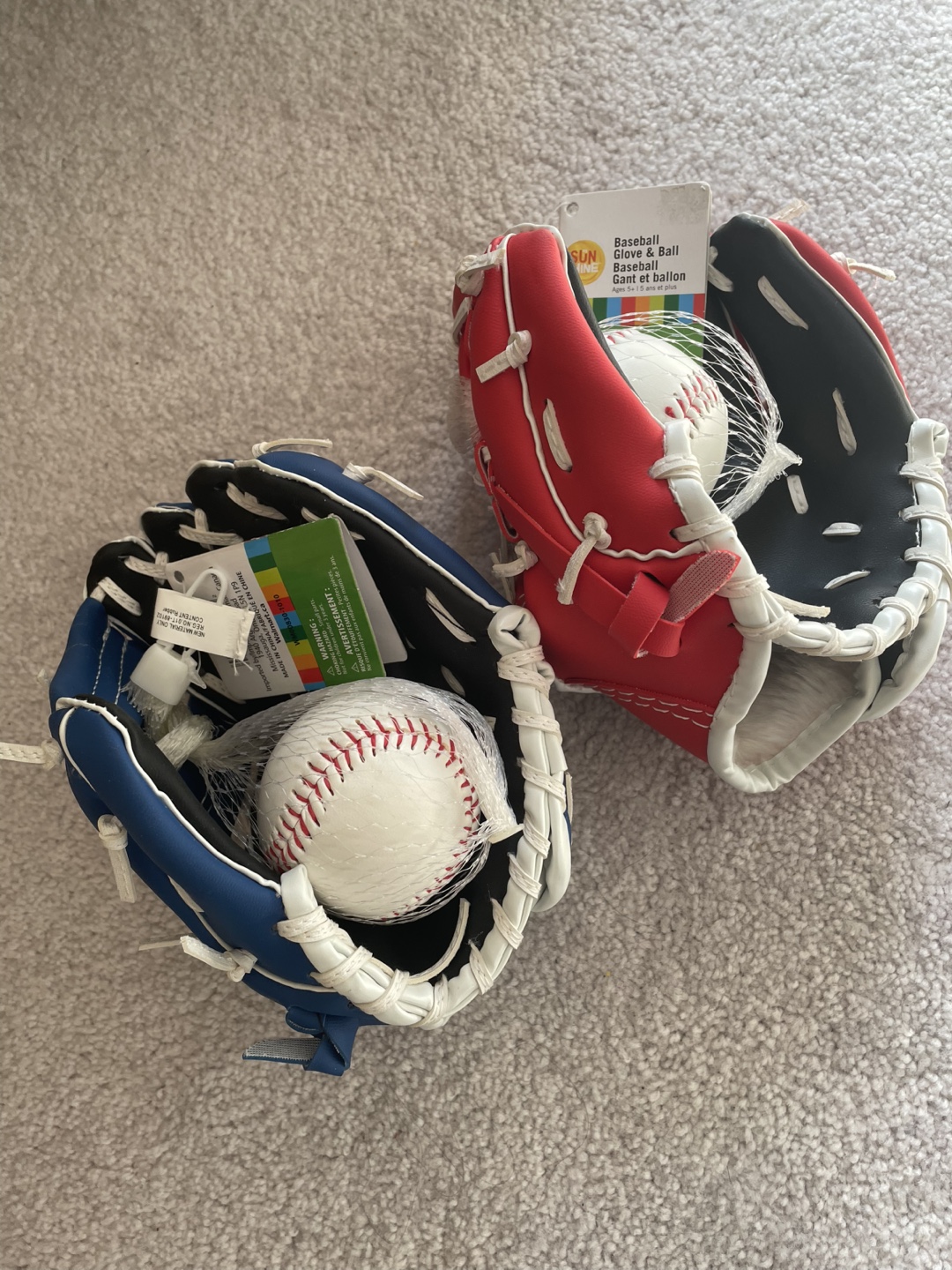 Kids' Baseball Glove & Ball Set (2) - photo 2
