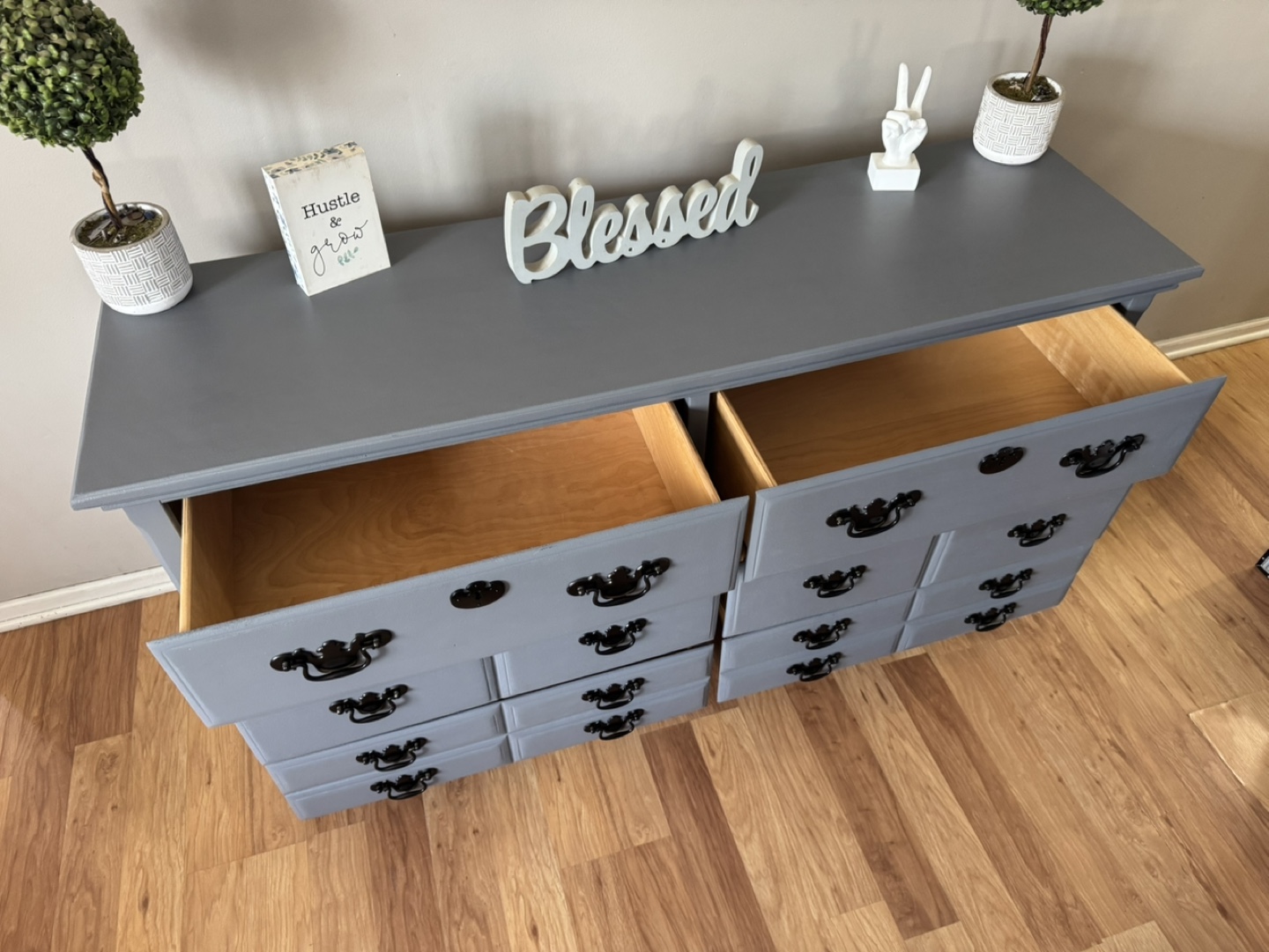 🩶✨Beautiful solid oak wood dresser✨🩶 - photo 5
