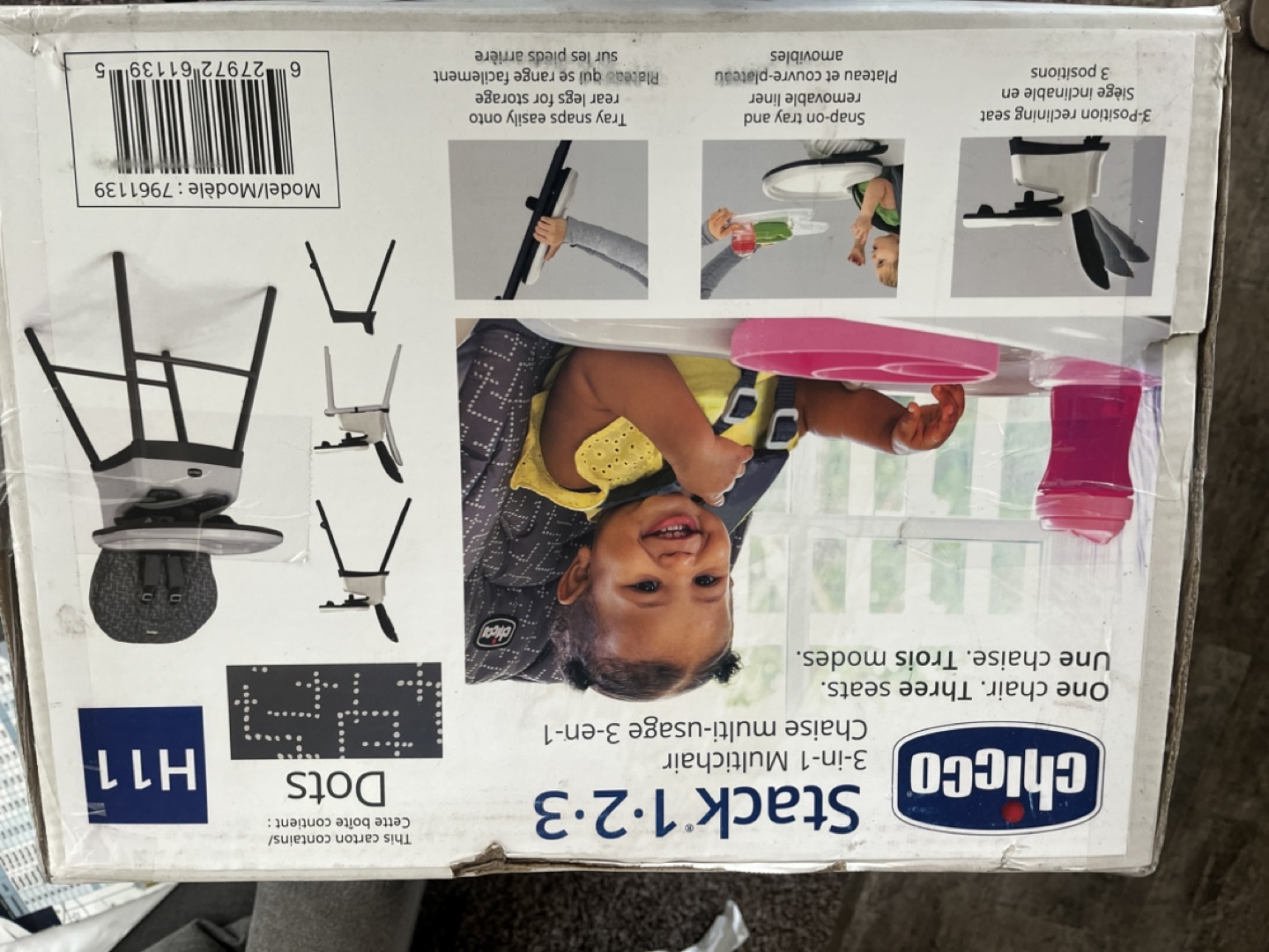 Chicco Stack 123 3-in-1 Multichair - New in Box - photo 3
