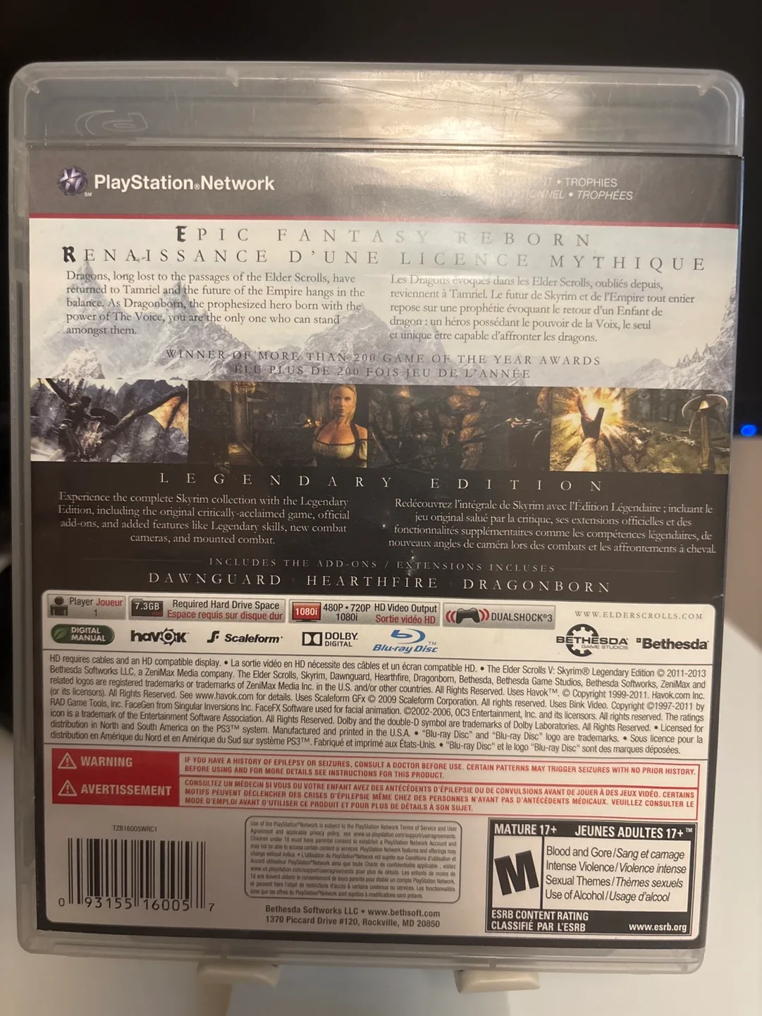 The Elder Scrolls V: Skyrim Legendary Edition - PlayStation 3 image indicator(2)