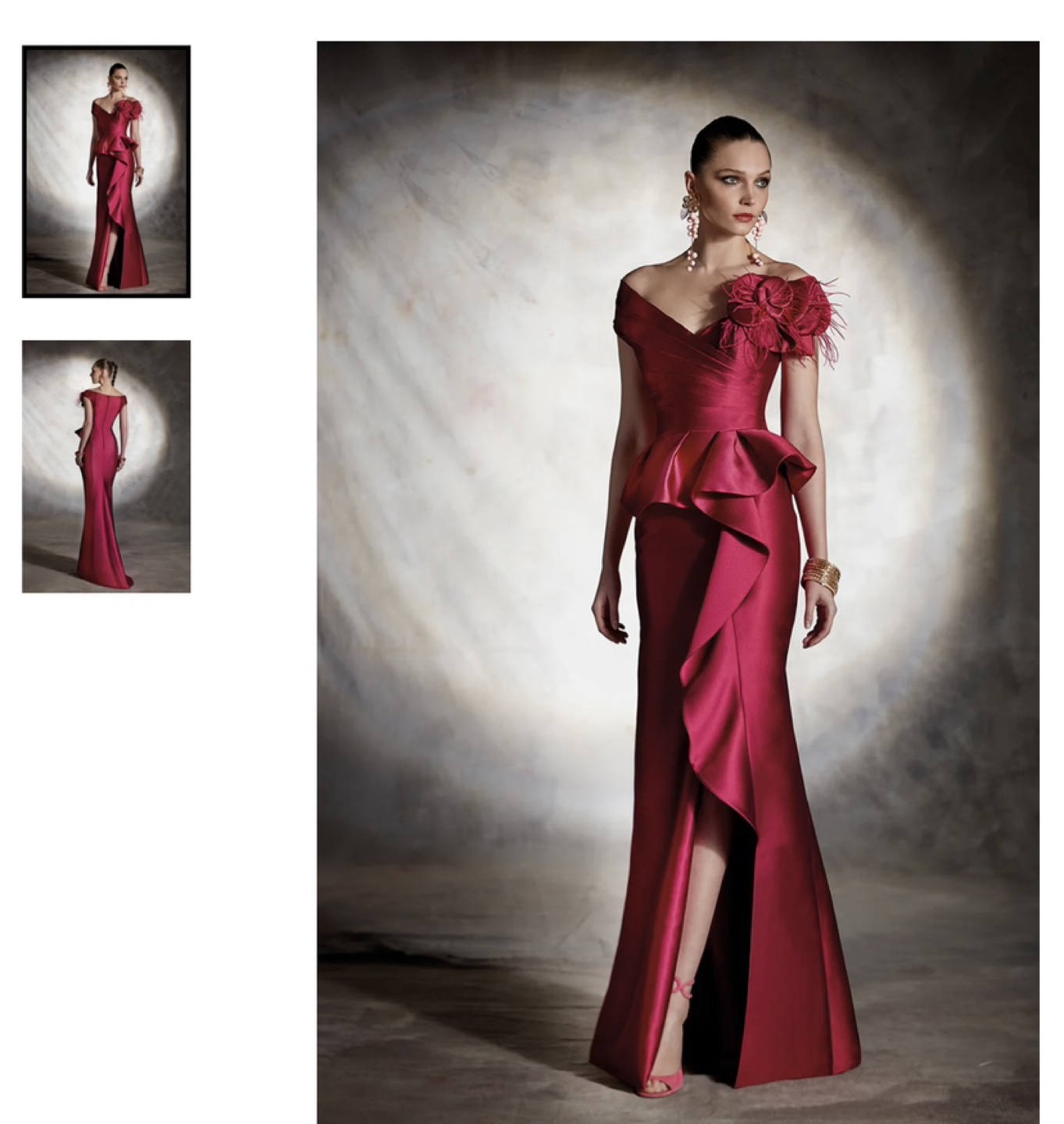 Unique evening dress