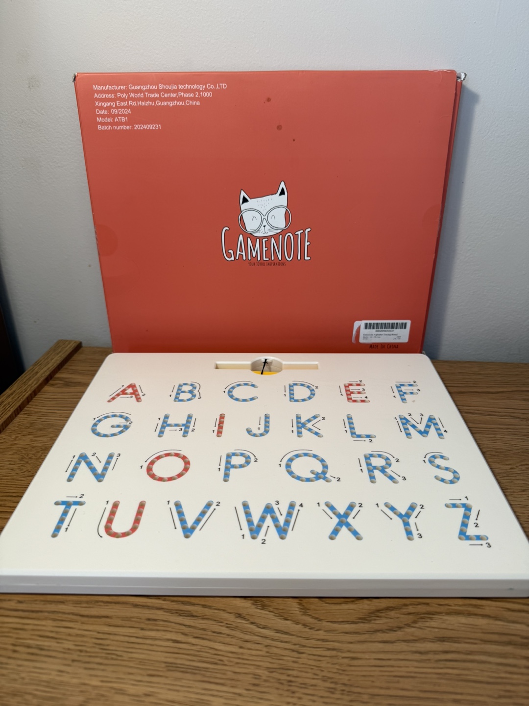 GAMENOTE Double Sided Magnetic Letter Board - photo 2