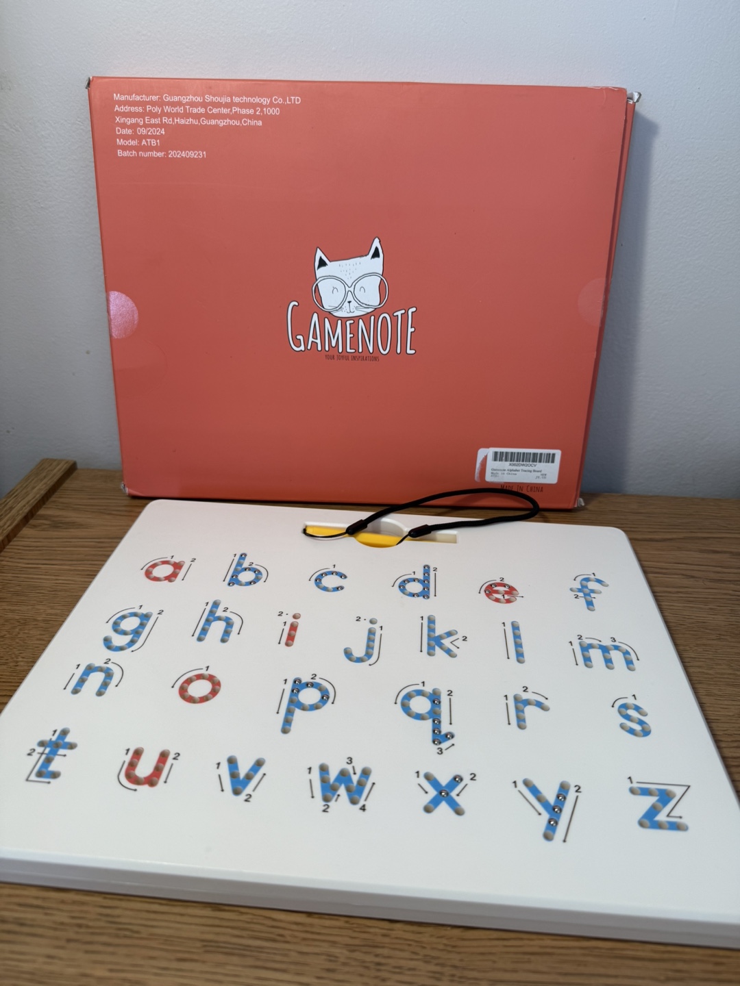 GAMENOTE Double Sided Magnetic Letter Board - photo 3
