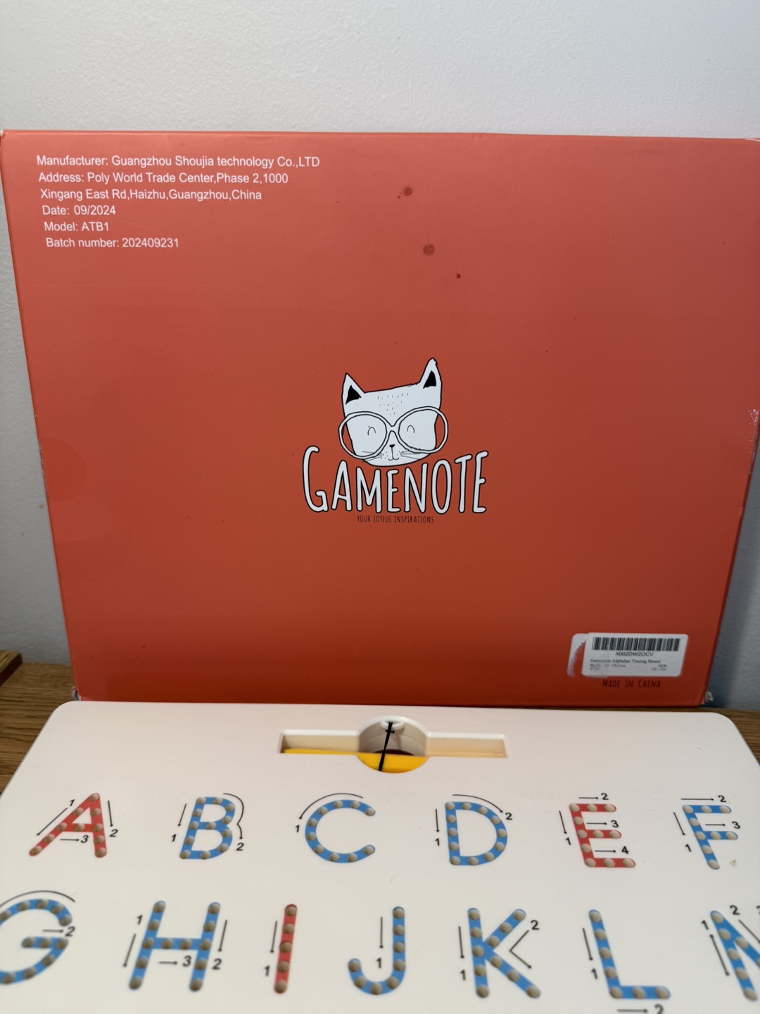 GAMENOTE Double Sided Magnetic Letter Board - photo 4