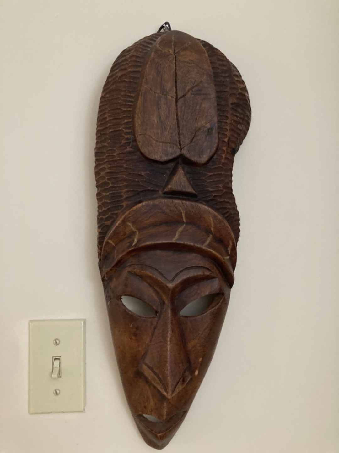 Hand-carved Wooden Mask