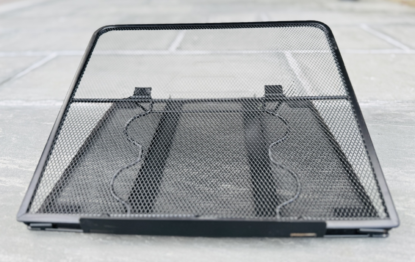 Laptop Cooling Stand - Black Metal Mesh - photo 3