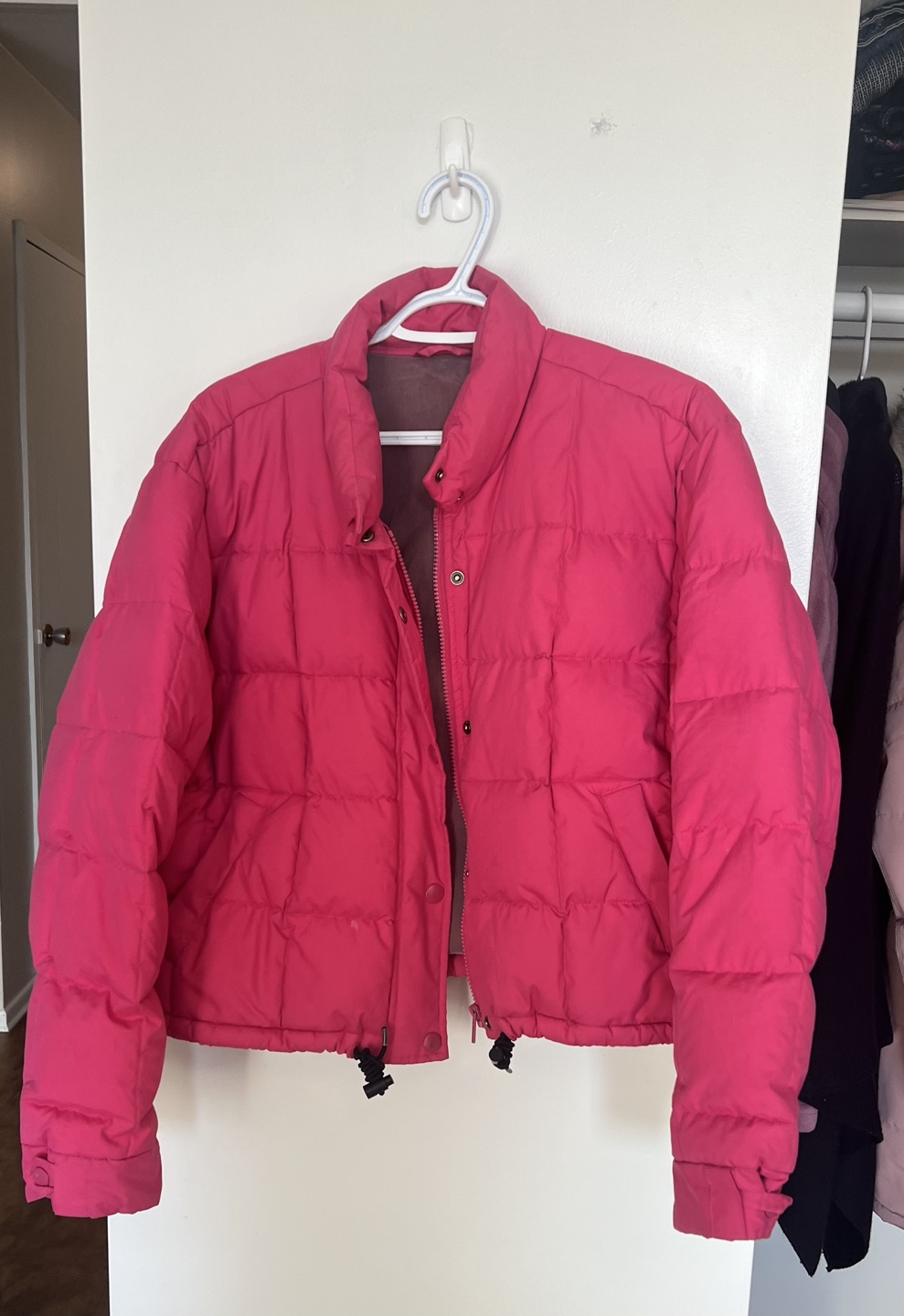 Pink Puffer Jacket