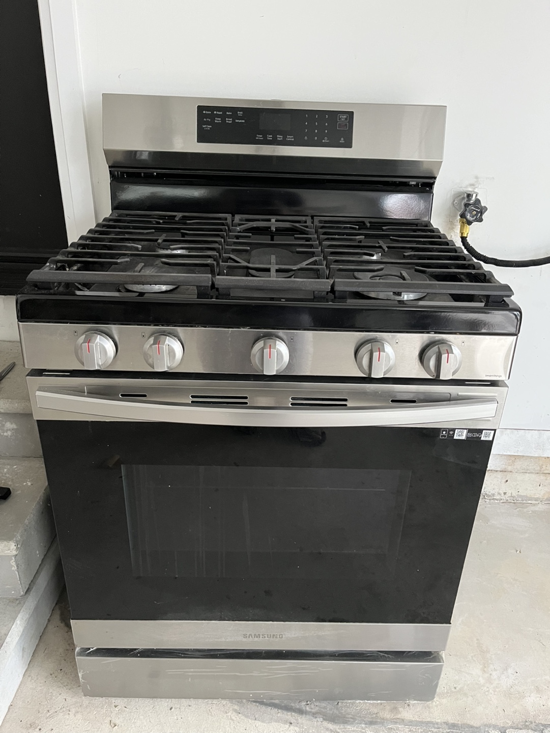 Samsung Gas Range with Air Fry - Stainless Steel