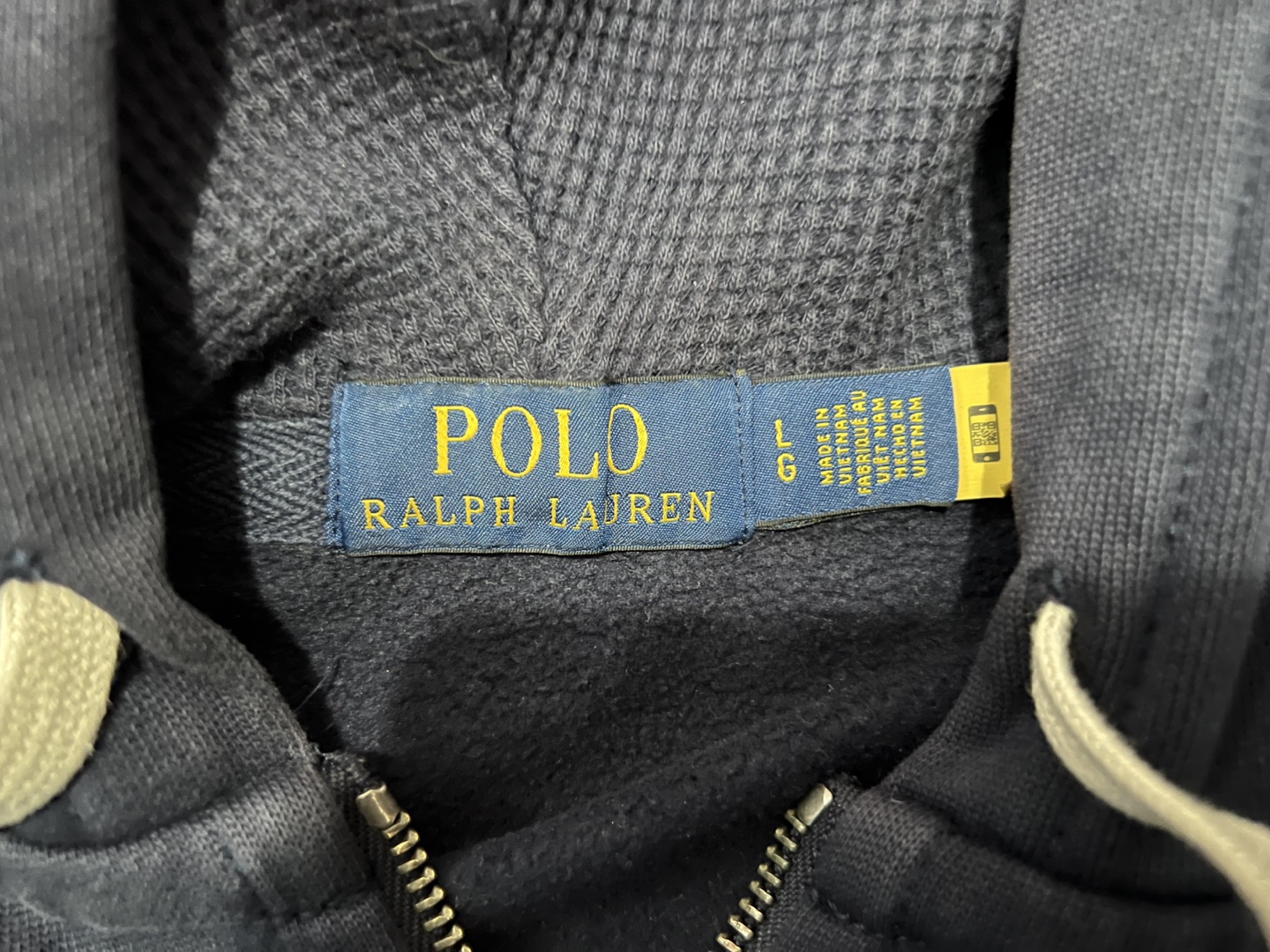 Polo Ralph Lauren Zip-Up hoodie Blue/Yellow - photo 2