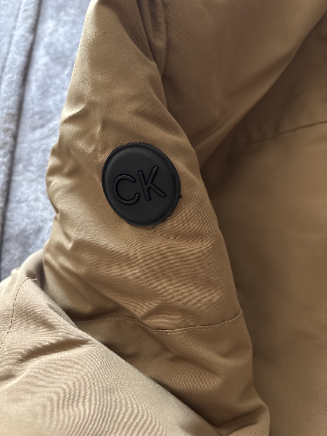 Men's Tan Hooded Winter Parka - photo 4