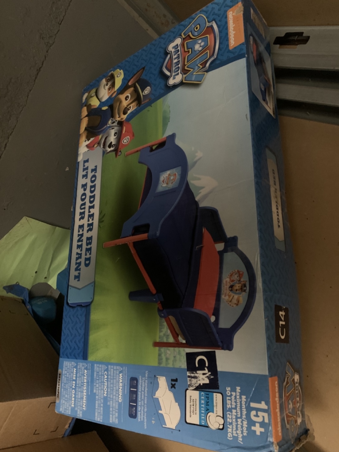 Paw Patrol Toddler Bed in Box - photo 2