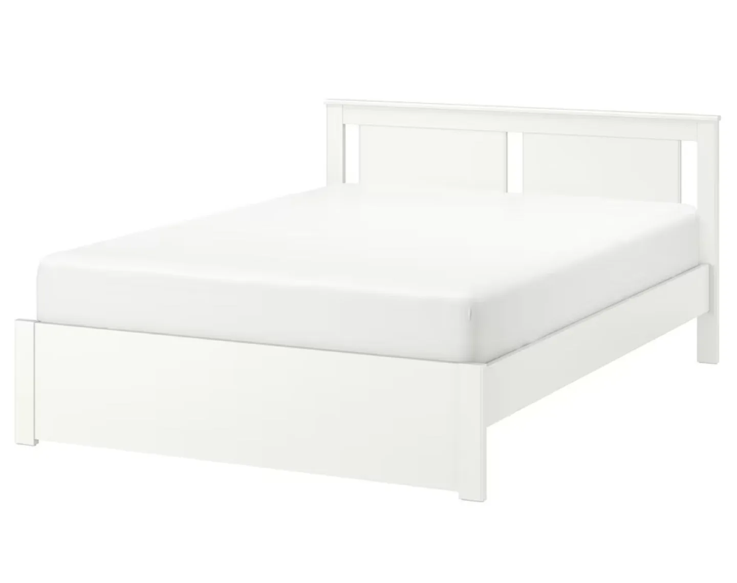 IKEA SONGESAND White Full/Double Bed Frame thumbnail