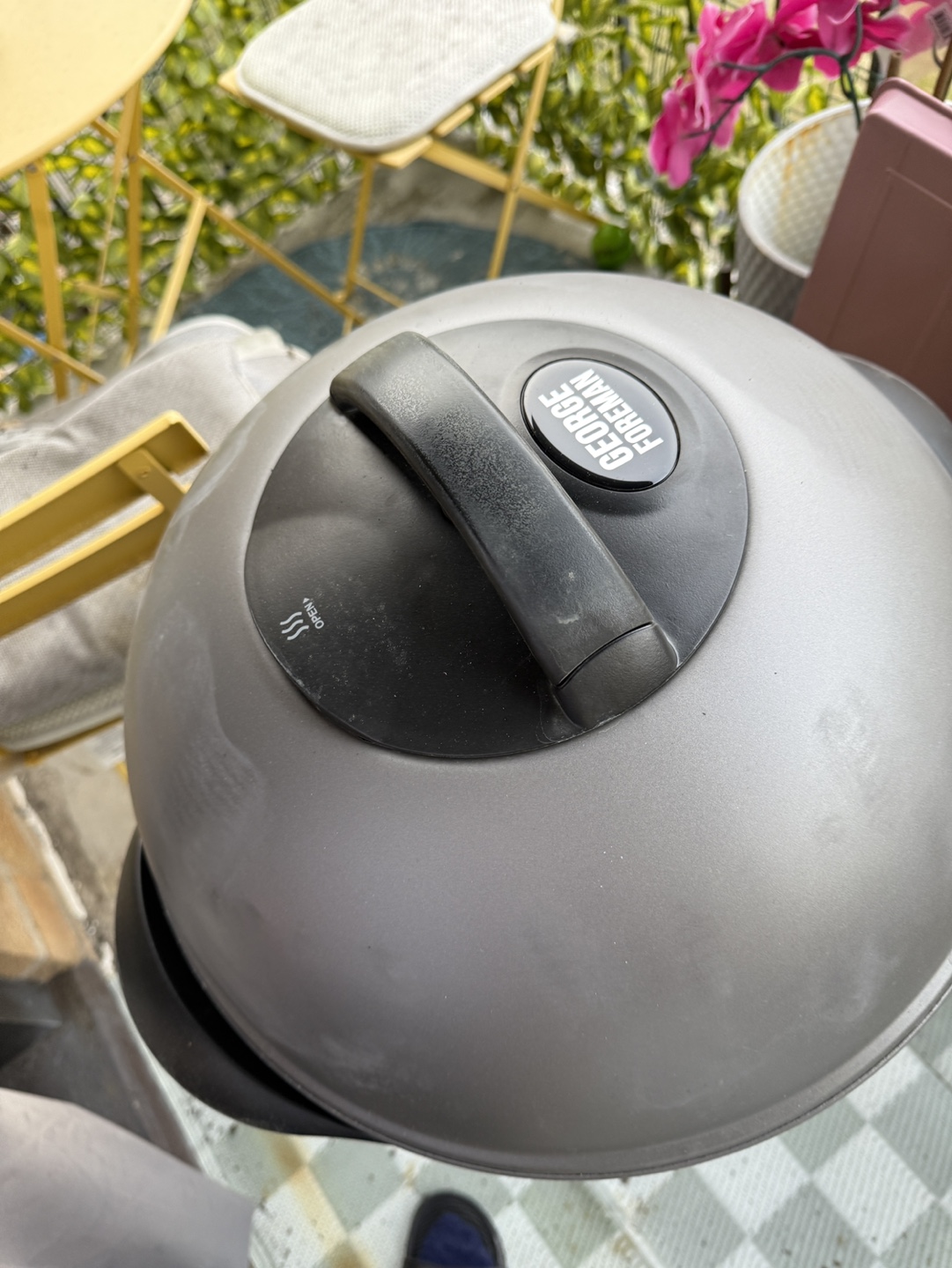 George Foreman Indoor/Outdoor Electric Grill - photo 2