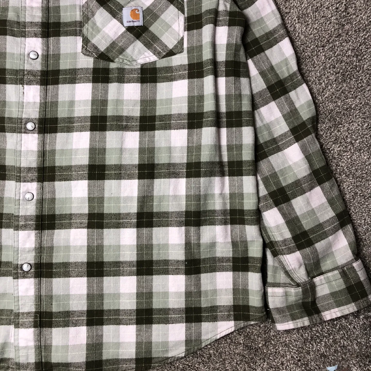 Carhartt Rugged Flex Pearl Snap Flannel Button Down image indicator(3)