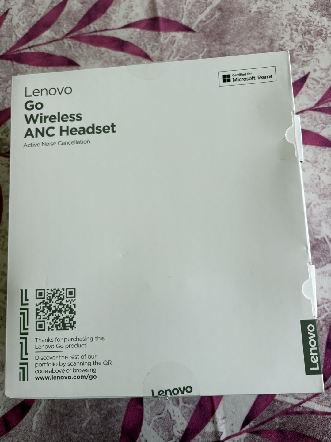 Brand new Lenovo Go Wireless ANC Headphone