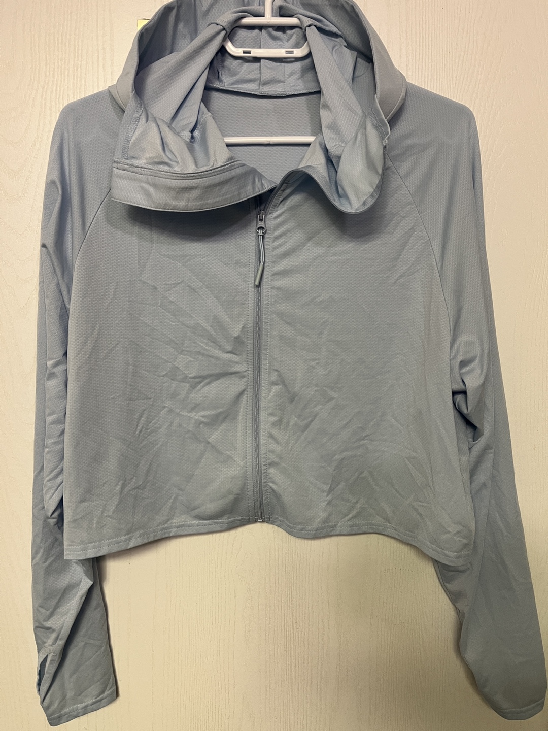 Women's Cropped Zip-Up Hoodie