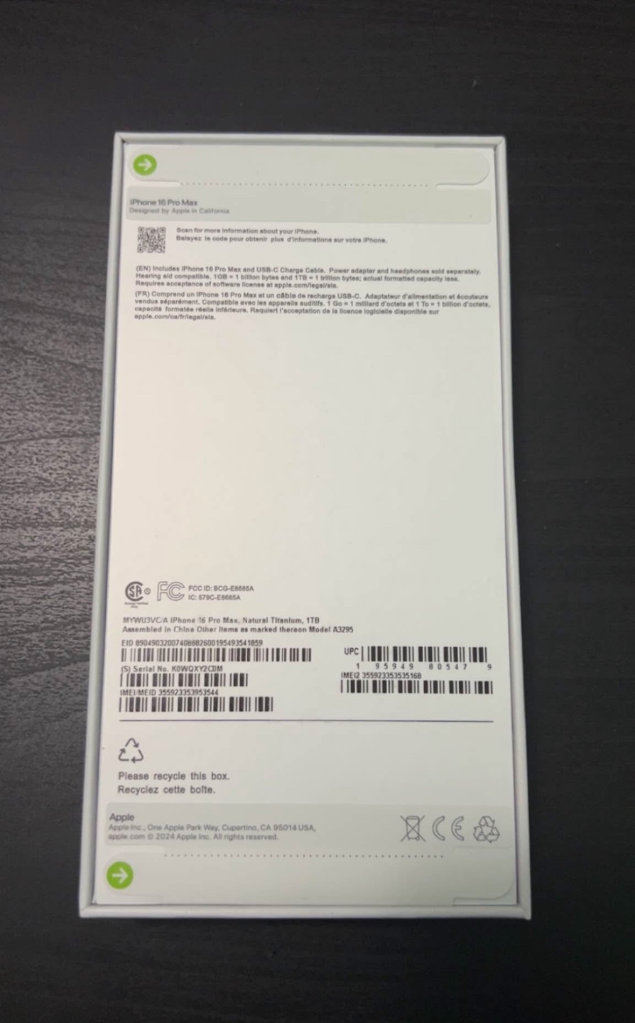 iPhone 16 Pro Max - Gold - Excellent Condition - photo 3