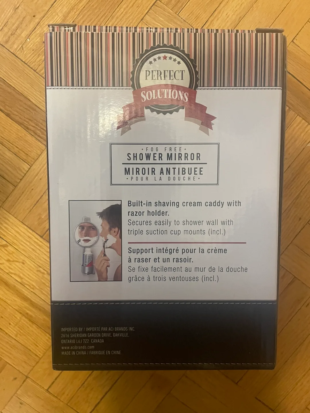 Fog-Free Shower Mirror image indicator(2)