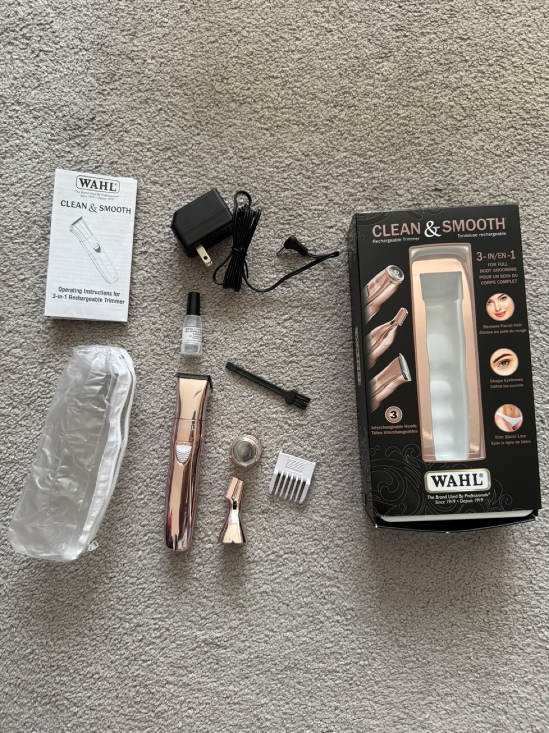 WAHL travel sized Rechargeable Trimmer - photo 2
