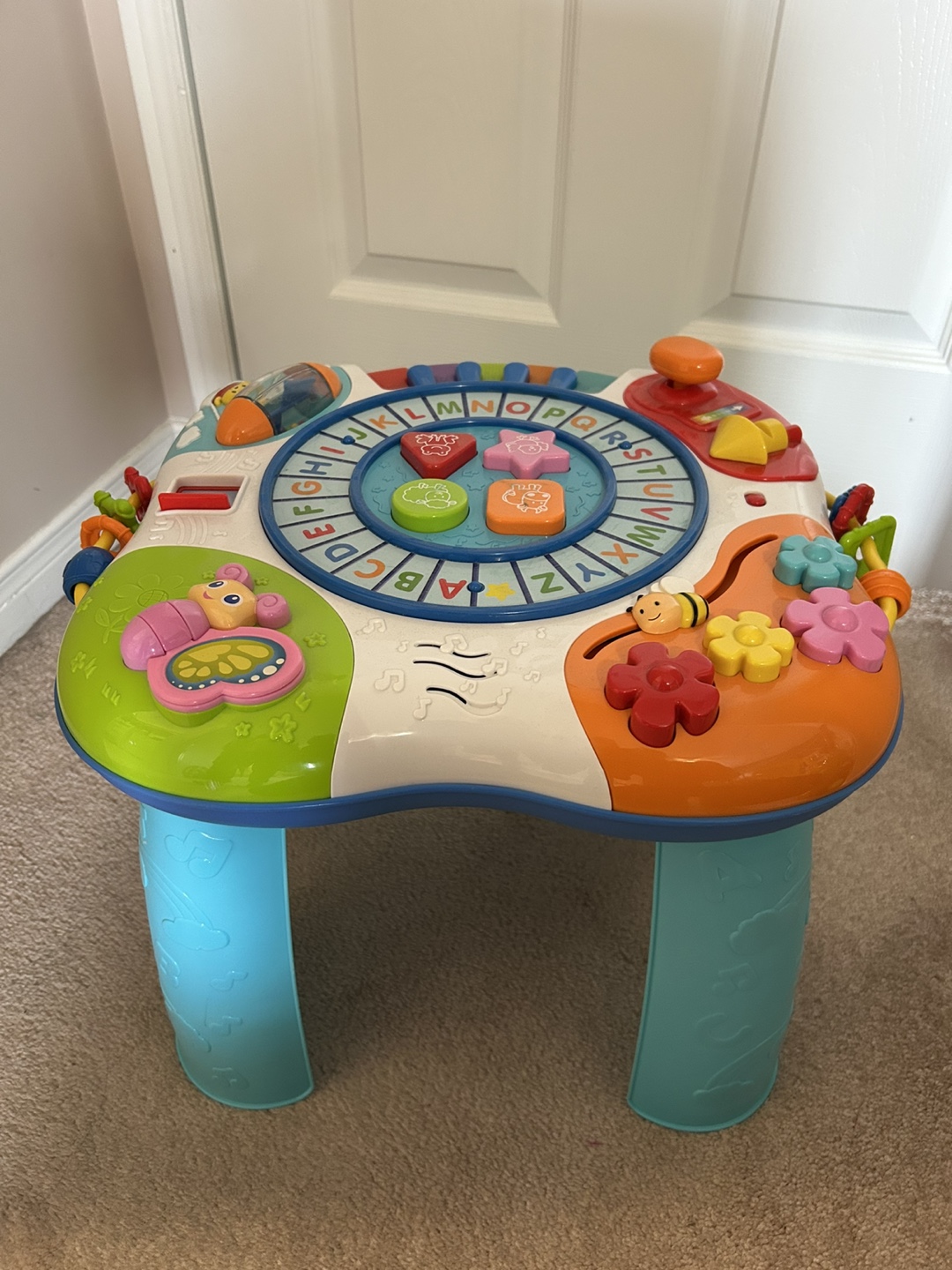 Letter Train & Piano Activity Table - photo 2