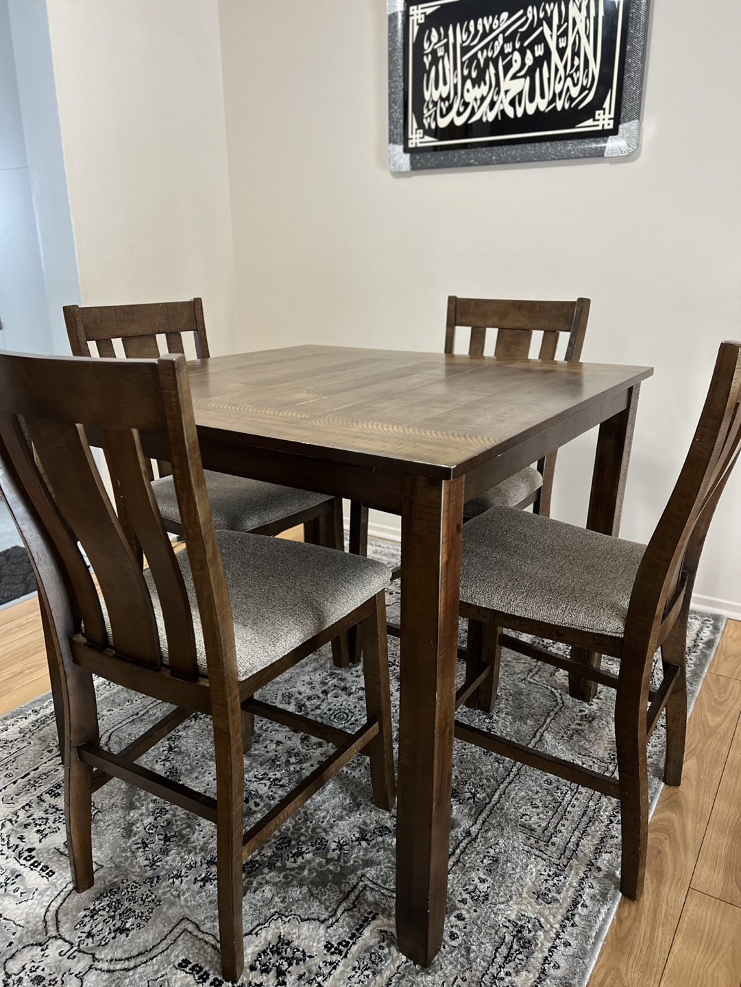 5-Piece Dining Set - Table and Four Chairs - photo 3