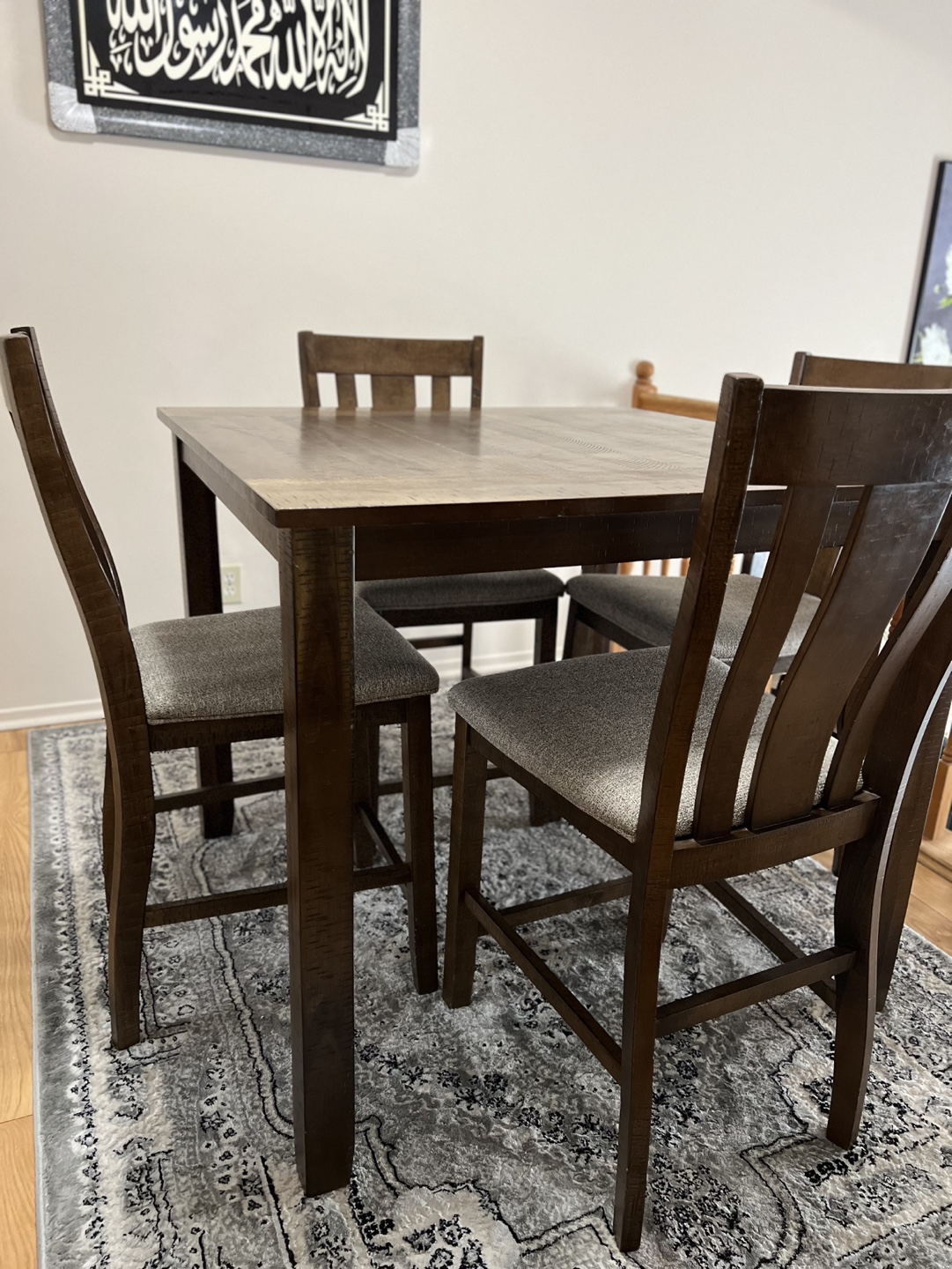 5-Piece Dining Set - Table and Four Chairs - photo 4
