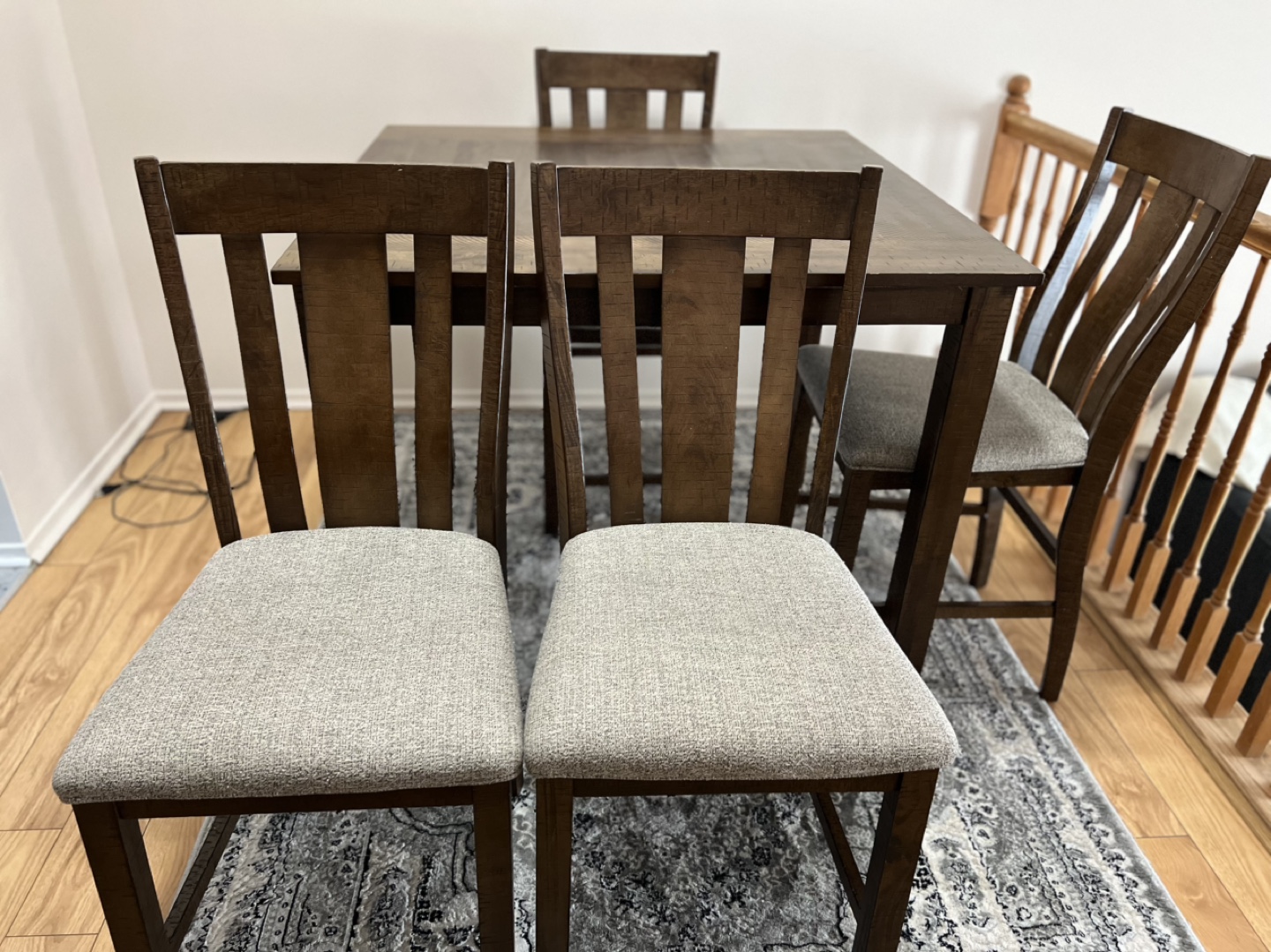 5-Piece Dining Set - Table and Four Chairs - photo 5