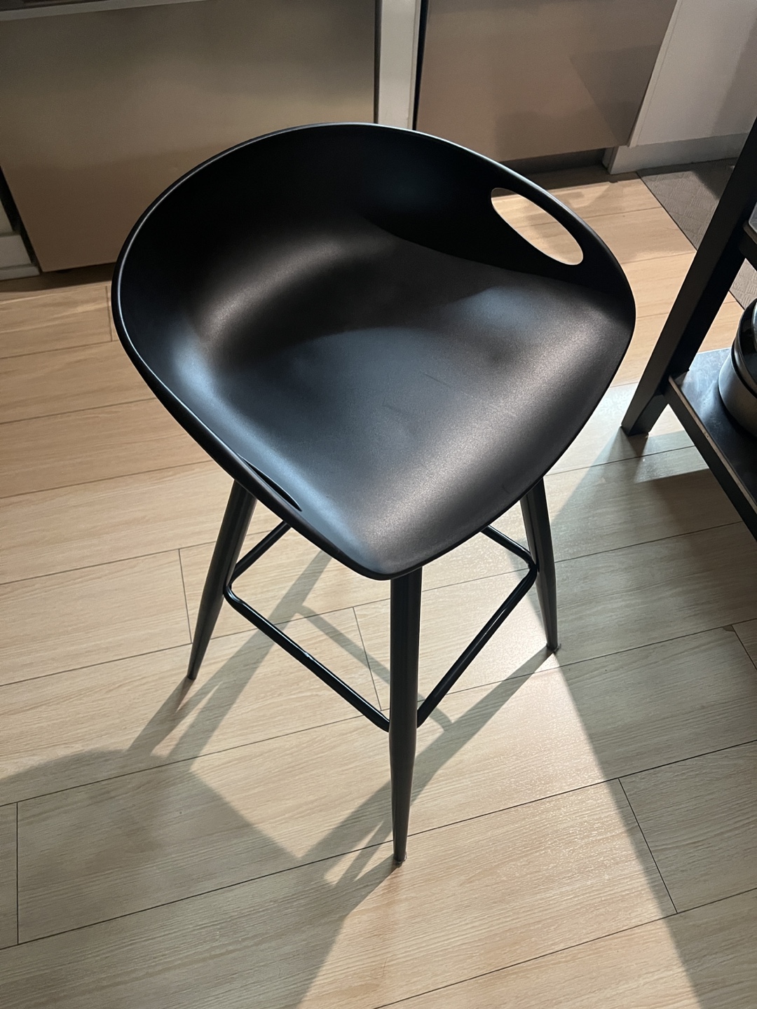 Black Bar Height Stools (Two) - photo 5