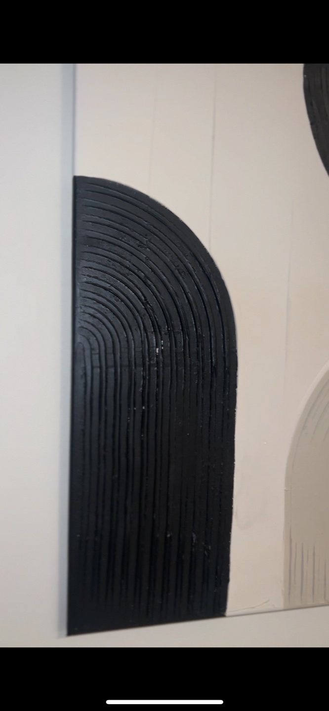 Pair of Modern Abstract Canvas Wall Art - photo 2