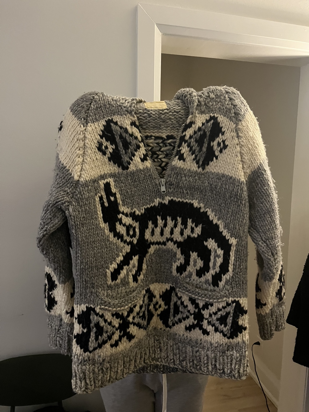 Vintage Hand-Knit (Cowichan) Sweater