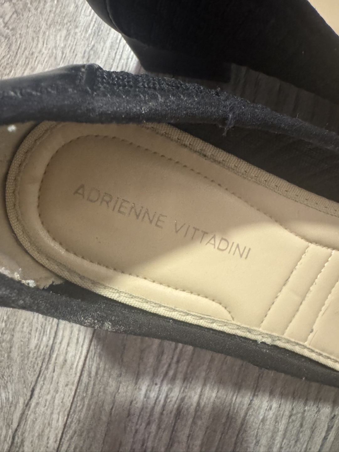 Adrienne Vittadini Black Knit Block Heel Pumps - photo 3