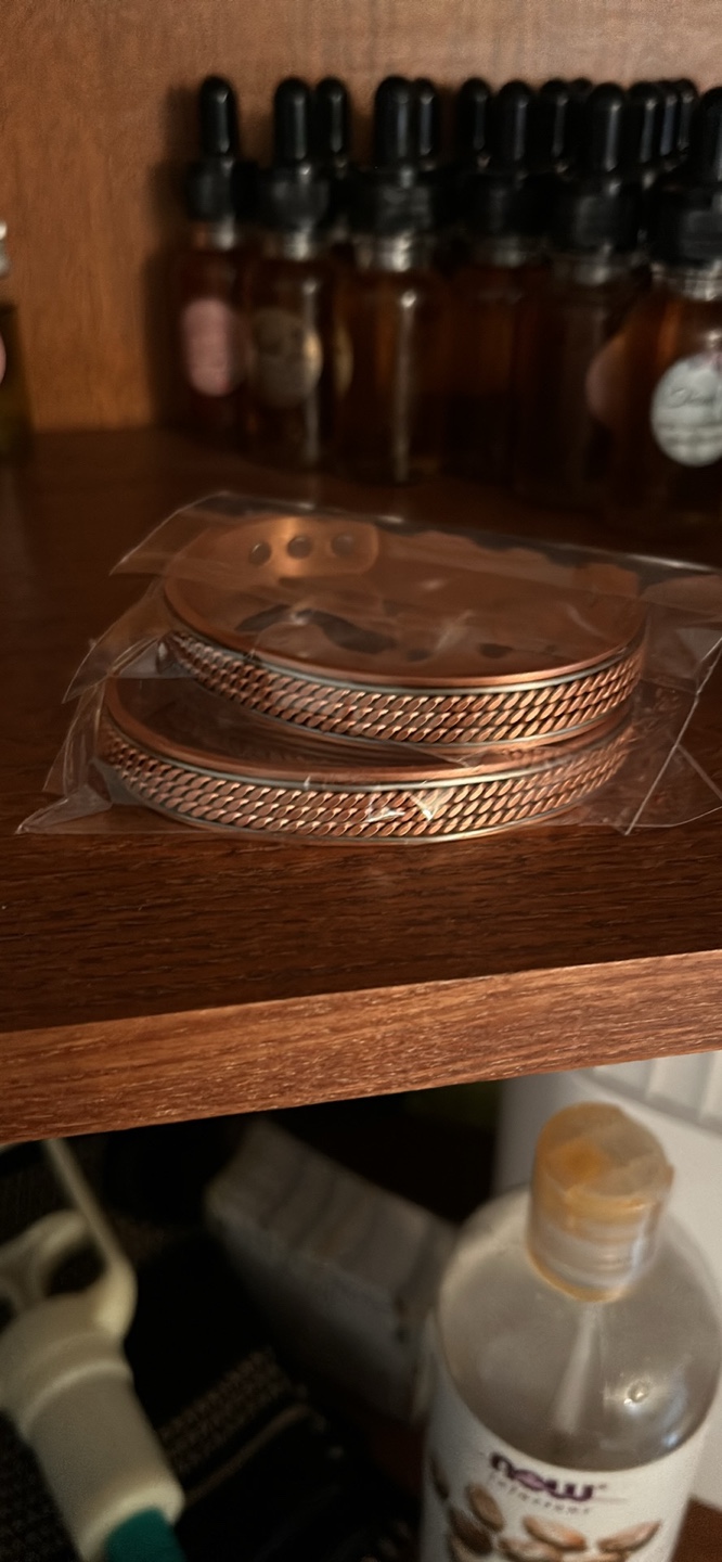 Pure twisted Copper bracelet for men