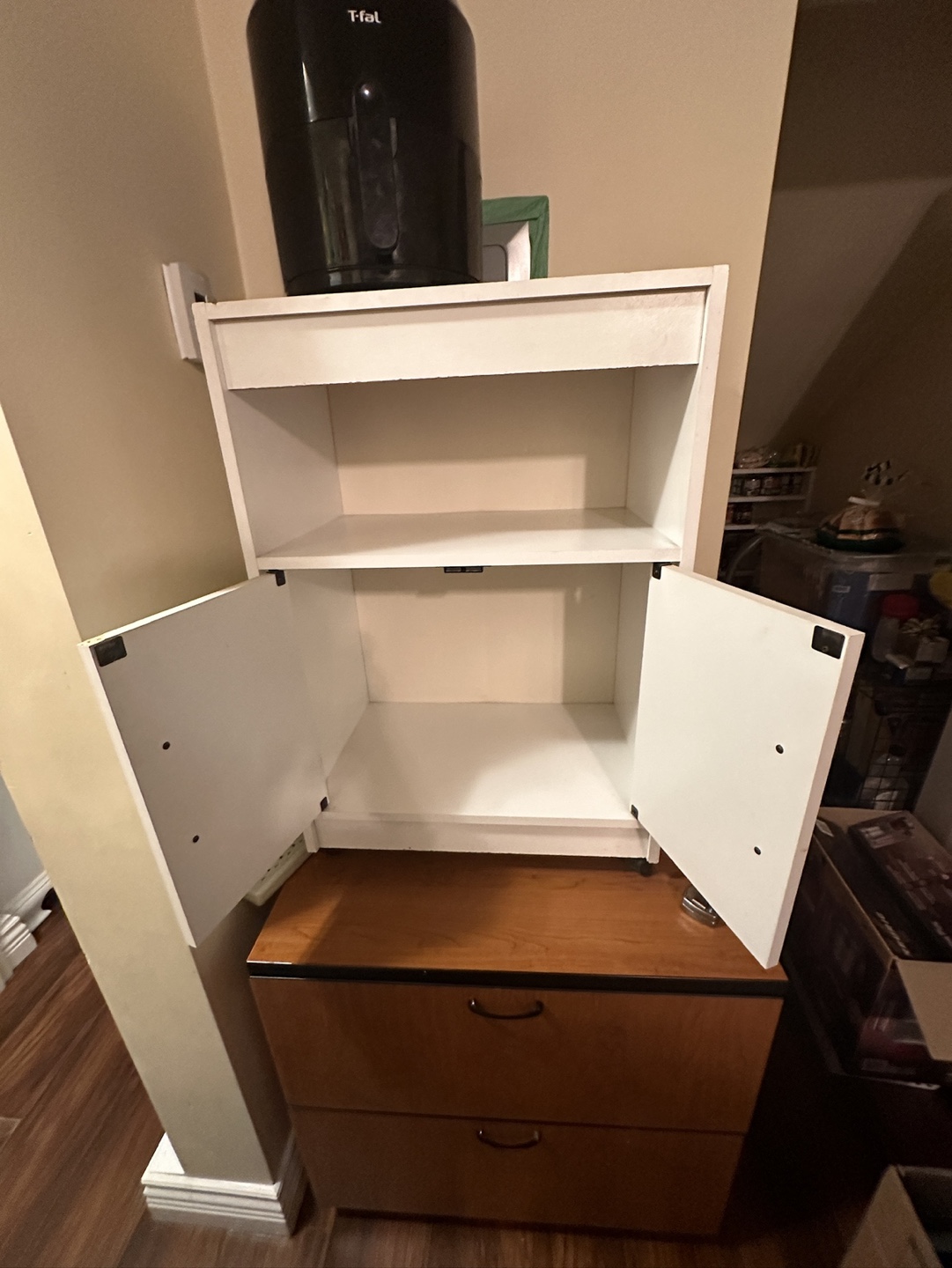 Microwave / Coffee Cabinet Stand - photo 2
