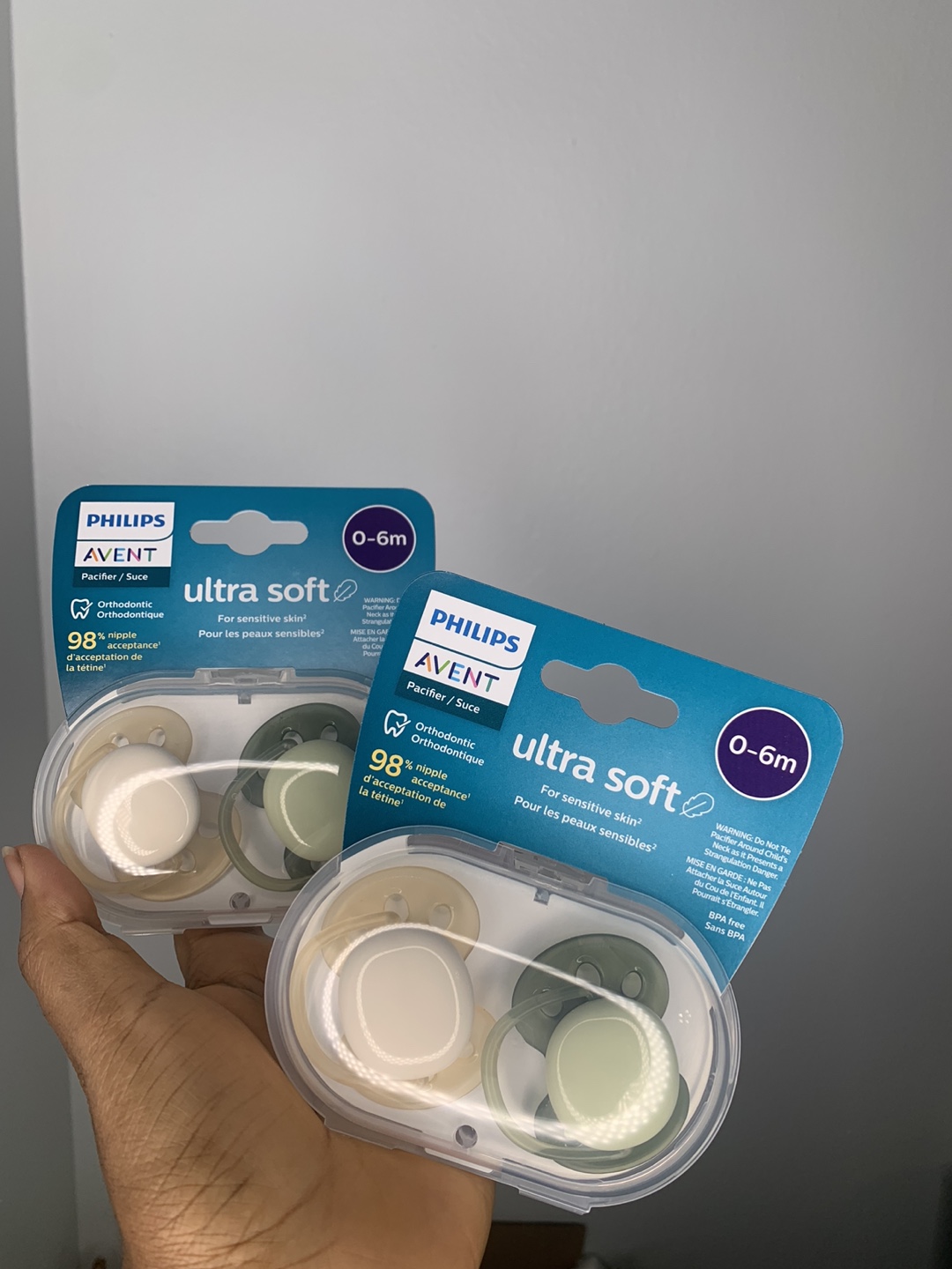 Philips Avent Ultra Soft Pacifiers - 0-6 Months