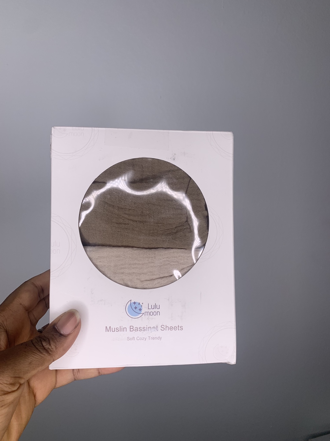 Lulu Moon Muslin Bassinet Sheets - New