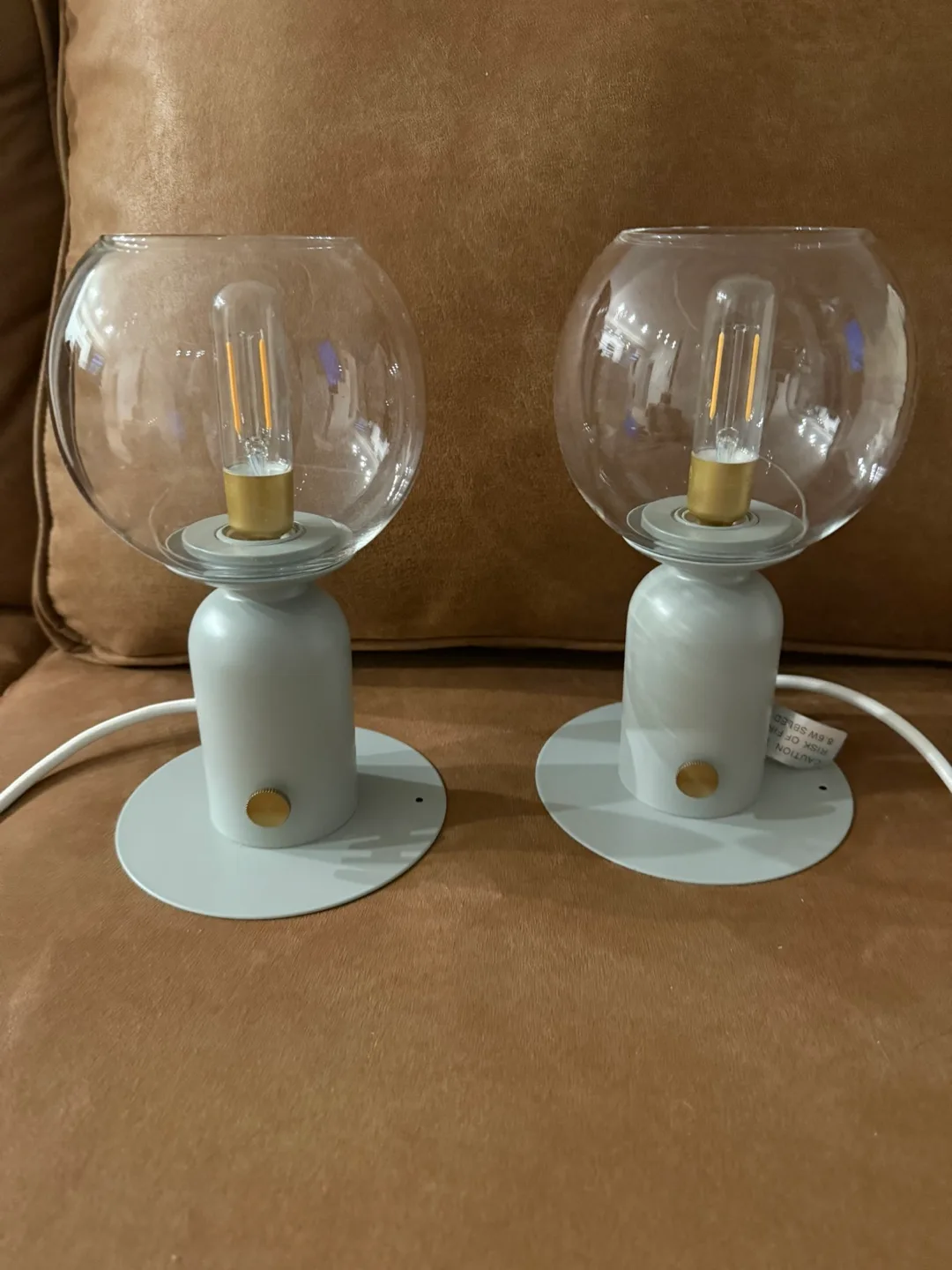 Pair of IKEA ASKMOLLER Table Lamps image indicator(4)