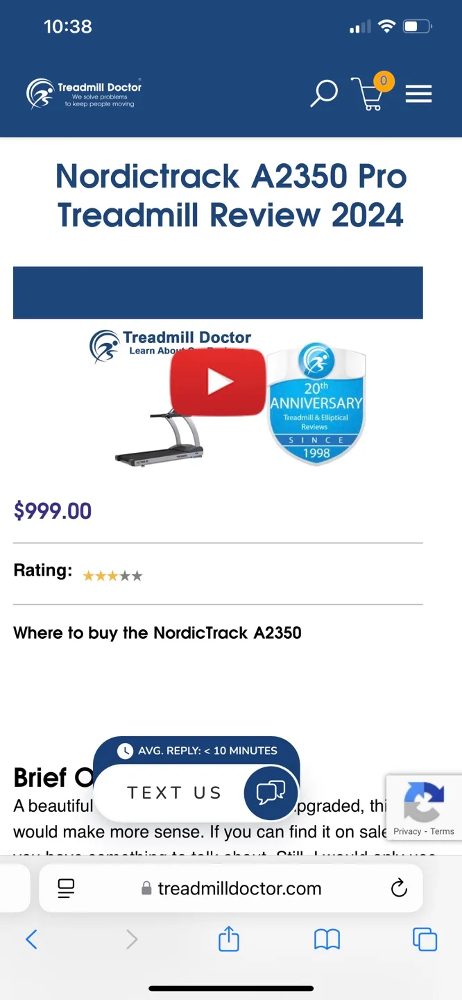 NordicTrack A2350 Treadmill - SpaceSaver Design image indicator(6)